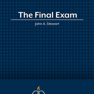 Blue background cover image of a Final Exam booklet.