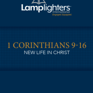 Blue front cover of 1 Corinthians 9-16 study