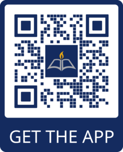 QR Code to download Lamplighters mobile app.